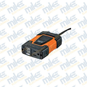 Inversor de corriente con puertos usb truper 120W INCO-100