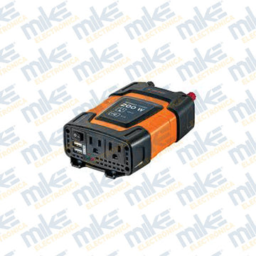 Inversor de corriente con puertos usb truper 200W INCO-200