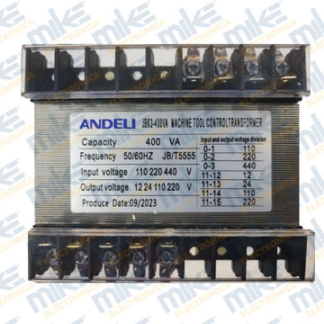 Transformador de control 400VA 50/60HZ JBK3-400VA