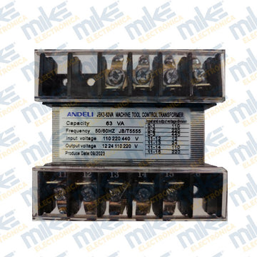 Transformador de control 63VA 50/60HZ JBK3-63VA
