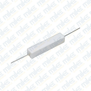 Resistores 10W4K7 10W - 4K7 OHMS CEMENTO RESISTENCIA - imagen 1
