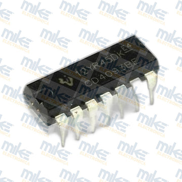 Circuitos lógicos, TTL y CMOS Texas Instruments CD4093BE - imagen 1