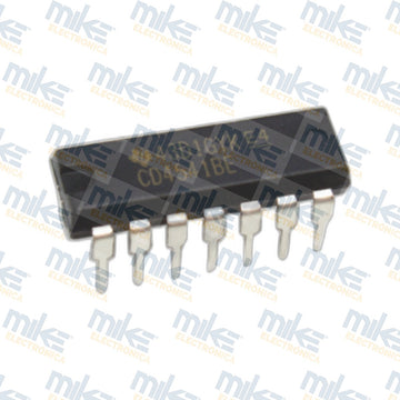 Circuitos lógicos, TTL y CMOS Texas Instruments CD4541BE - imagen 1
