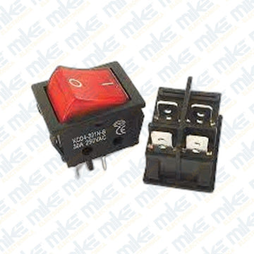Switches KCD4-16A 250V 835-086 4 PATAS - imagen 1