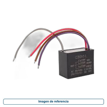Capacitor CV-2.5MFD/250V — EL CV-2.5MFD/250V ES UN Para Filtrado, Acoplamiento O Supresión DE Transientes Según Su… - imagen 1
