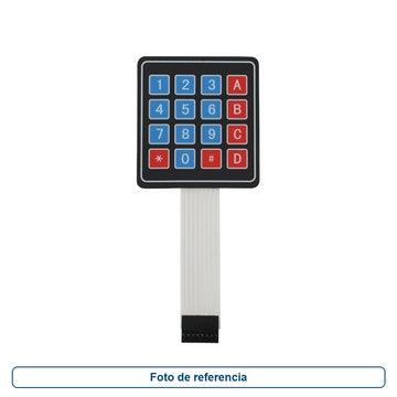 Teclado Matricial Teclado 4X4 Matricial DE Membrana. 16 Botones - imagen 1