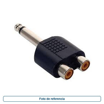 Adaptador RCA 2 Jack - imagen 1