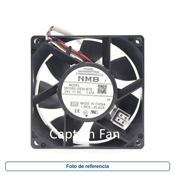 Ventilador NMB 09225VA-24Q-BL 24V 0.49A - imagen 1