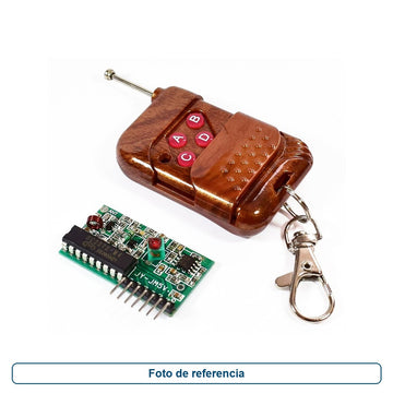 Control RF Control Remoto Emisor Y Receptor RF 4 Canales 315MHz - imagen 1