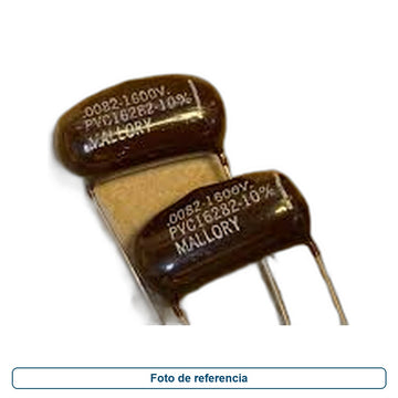 Capacitor .0082-600V — Componentes POR Voltaje - imagen 1