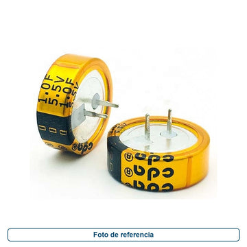 Farad CDA Super Capacitor Tipo C 5.5V 1.0F 20*7.5 - imagen 1