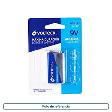Bateria 9V Alcalina AL-9V - imagen 1
