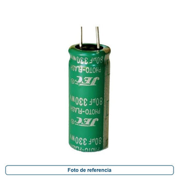 Capacitor Electrolítico 160uF 350V Photo-flash - imagen 1