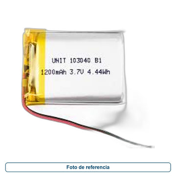 Bateria DE Litio 3.7V 1200mA - imagen 1