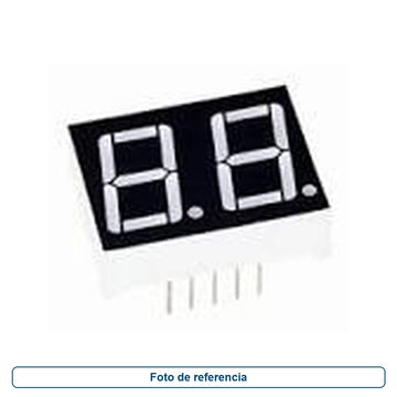 Pantalla Doble 7 Segmentos LD2-GW56GU-C11R 714C M4 — Pantalla 7 Segmentos LD2-GW56GU-C11R 714C M4 - imagen 1