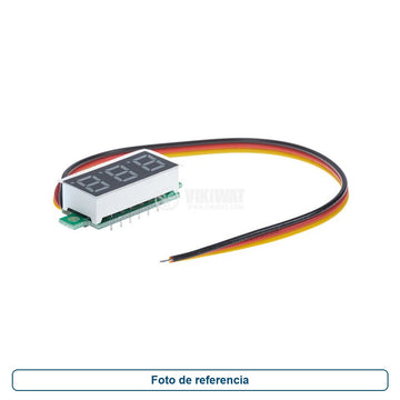 Mini Voltimetro Digital Medidor DE Voltaje DE 0-30 Volts - imagen 1