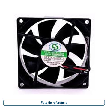 Ventilador Baodikai BDM8025S 80X25 12V 0.16A - imagen 1