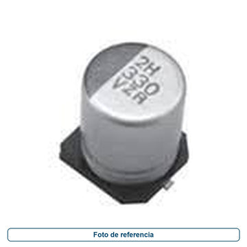 Capacitor SMD 47uF 50V 20% - imagen 1