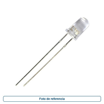 LED Rojo Ultrabrillante Transparente 5mm — Pantallas - imagen 1