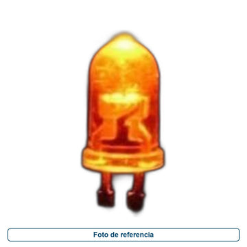 LED Efecto Vela 5mm Transparente - imagen 1