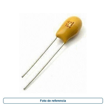 Tantalio 2PK 0.1uF 35V 287-10080 Newark $55.00 - imagen 1