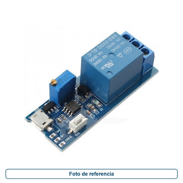 Arduino Modulo Temporizador DE Retardo 5V -30V Micro USB Relevador Temporizador - imagen 1