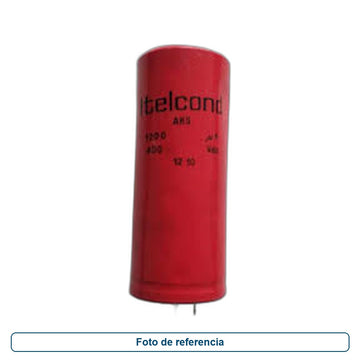 Itelcond 1200uF 400V - imagen 1