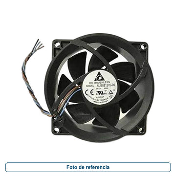 Ventilador Brushless AUB0812VJ-00 12V 0.50A 80X25 - imagen 1