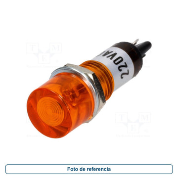 Lampara Indicadora Naranja 24V - imagen 1