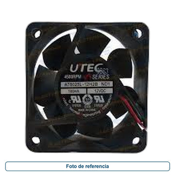 Ventilador AT6025L-12H2B12V Utec - imagen 1