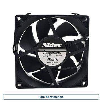 Ventilador Nidec T92T12MS3A7-57A03 12V 0.35A 92X25 - imagen 1