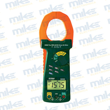 Pinza amperimétrica de CA/CC de 2000A 380926 Extech