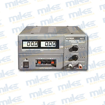 Fuente de alimentación de CC de salida triple digital 382213 Extech