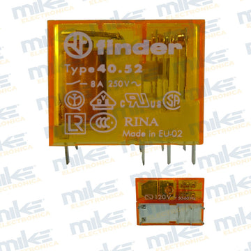 Relevador electromagnético de Potencia 120VAC 8A 40.52.8.120.0000