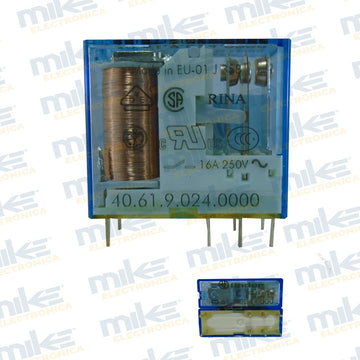 Relevador electromagnético de Potencia SPDT24VDC 16A 40.61.9.024.0000