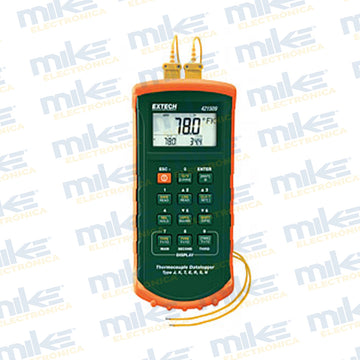 Termómetro de doble entrada 421509 Extech