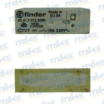 Relevador electromagnético de Potencia SPDT12VDC 10A 43.41.7.012.2000