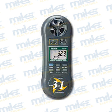 Medidor de humedad temperatura y flujo de aire 45160 Extech