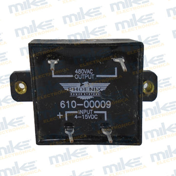 Relevador de estado sólido 4-15VDC / 480VAC 610-00009