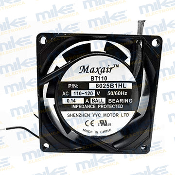 VENTILADOR 110V 80X25 8025B1HL MAXAIR