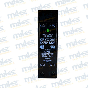 Relevador de estado sólido (Entrada. 4.5-32VDC Salida. 48-530VAC) CKRD4820P