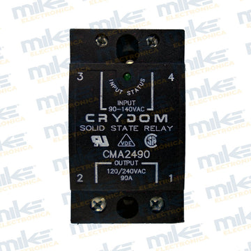 Relevador de estado sólido 90-140VAC / 24-280VAC 90A CMA2490