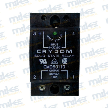 Relevador de estado sólido 4-32V / 660Vac 110A CMD60110