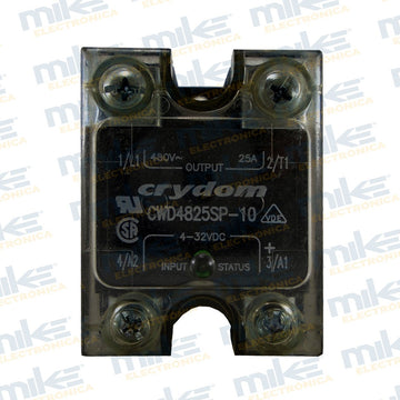 Relevador de estado sólido 4-32VDC / 480VAC 25A CWD4825SP-10