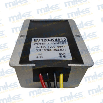 Convertidor de 48VDC / 12VDC 15A EV120-K4812