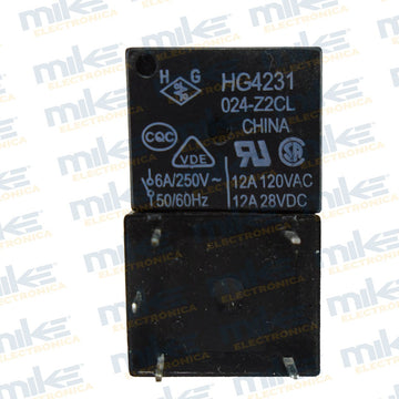 Relevador electromagnético 28VDC 12A HG4231