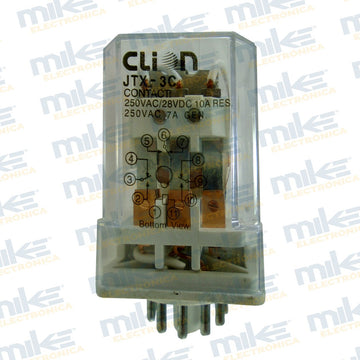 Relevador electromagnético 28VDC / 250VDC JTX-3C