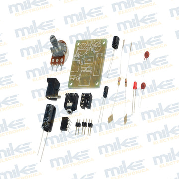 Mini Amplificador de potencia 3VAC 12V KITLM386 