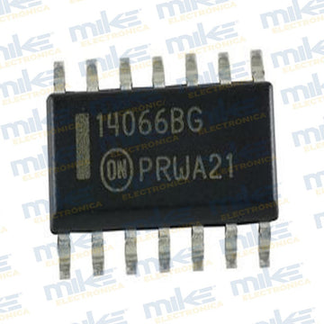 Switch análogo Quad SPST automotriz MC14066BDG