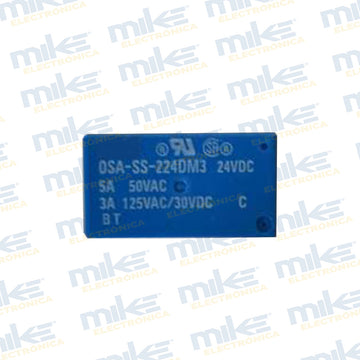 Relevador electromagnético de potencia 24VCD 3A OSA-SS-224DM3 